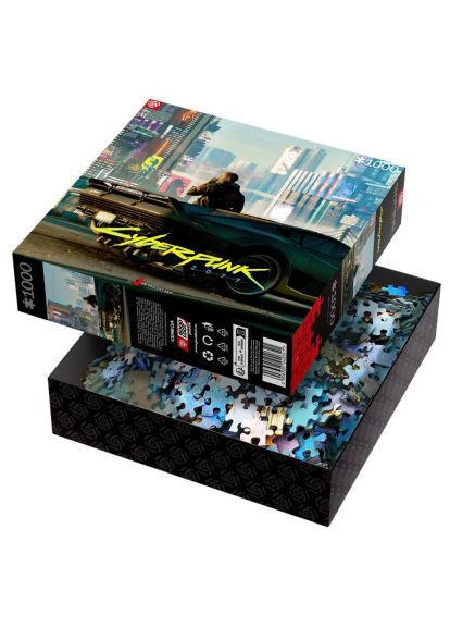 Пазл Cyberpunk 2077: Mercenary on the Rise 1000 элементов (5908305240341) GoodLoot Cyberpunk 2077 Mercenary on the Rise 1000 елементі (366066944)