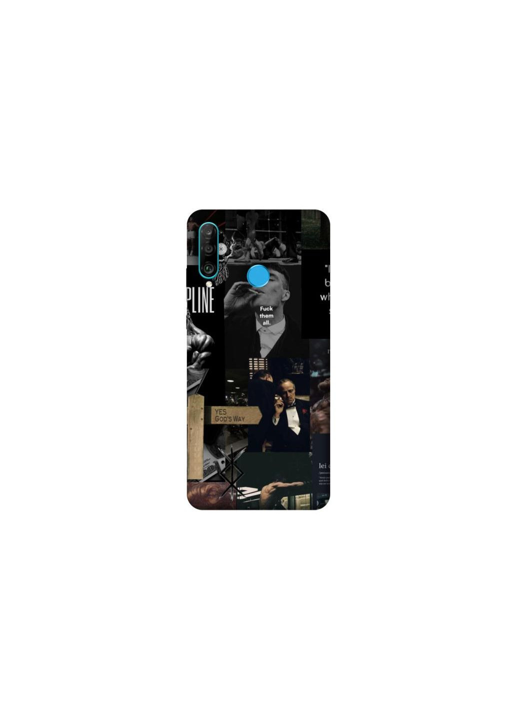 Чехол на Huawei P30 lite Men's style v2 Frontalka (354183533)