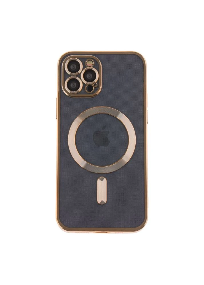 Чехол TPU Metallic Full Camera with Magsafe для iPhone 12 Pro Цвет Purple No Brand Apple iphone 12 pro (336153358)