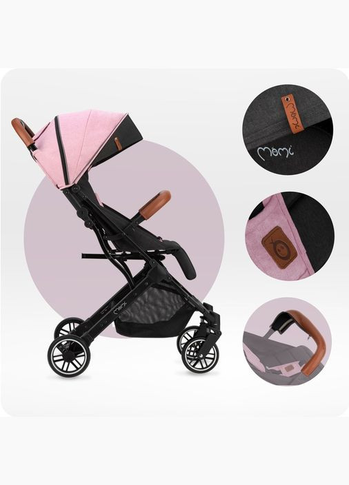 Прогулочная коляска Estelle розовая MoMi (338198690)