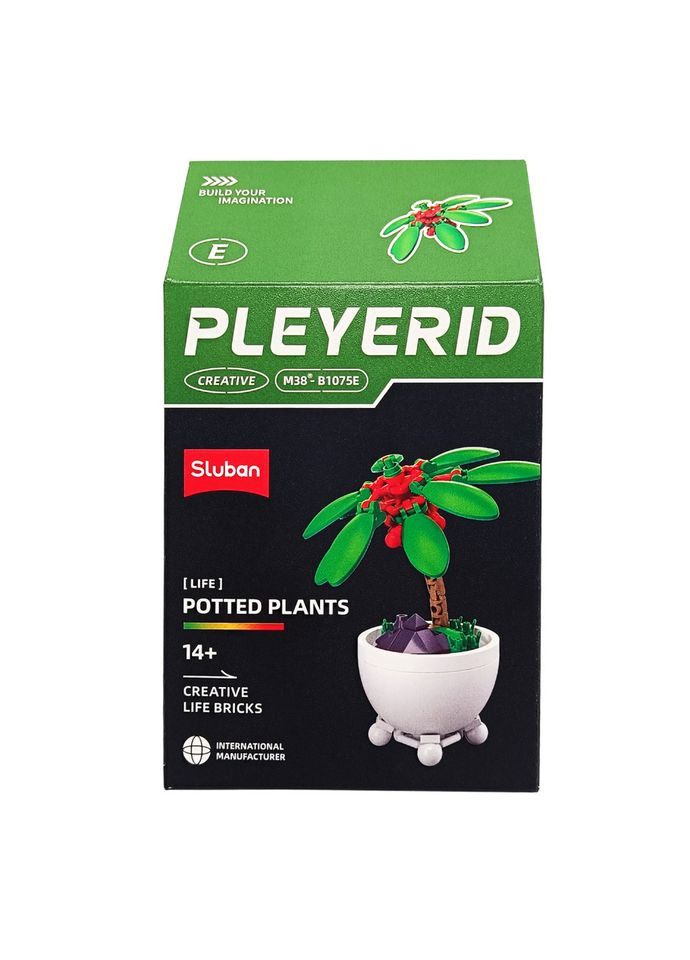 Дитячий конструктор "Квіти у горщику" Potted Plants M38-B1075E Sluban (322425714)
