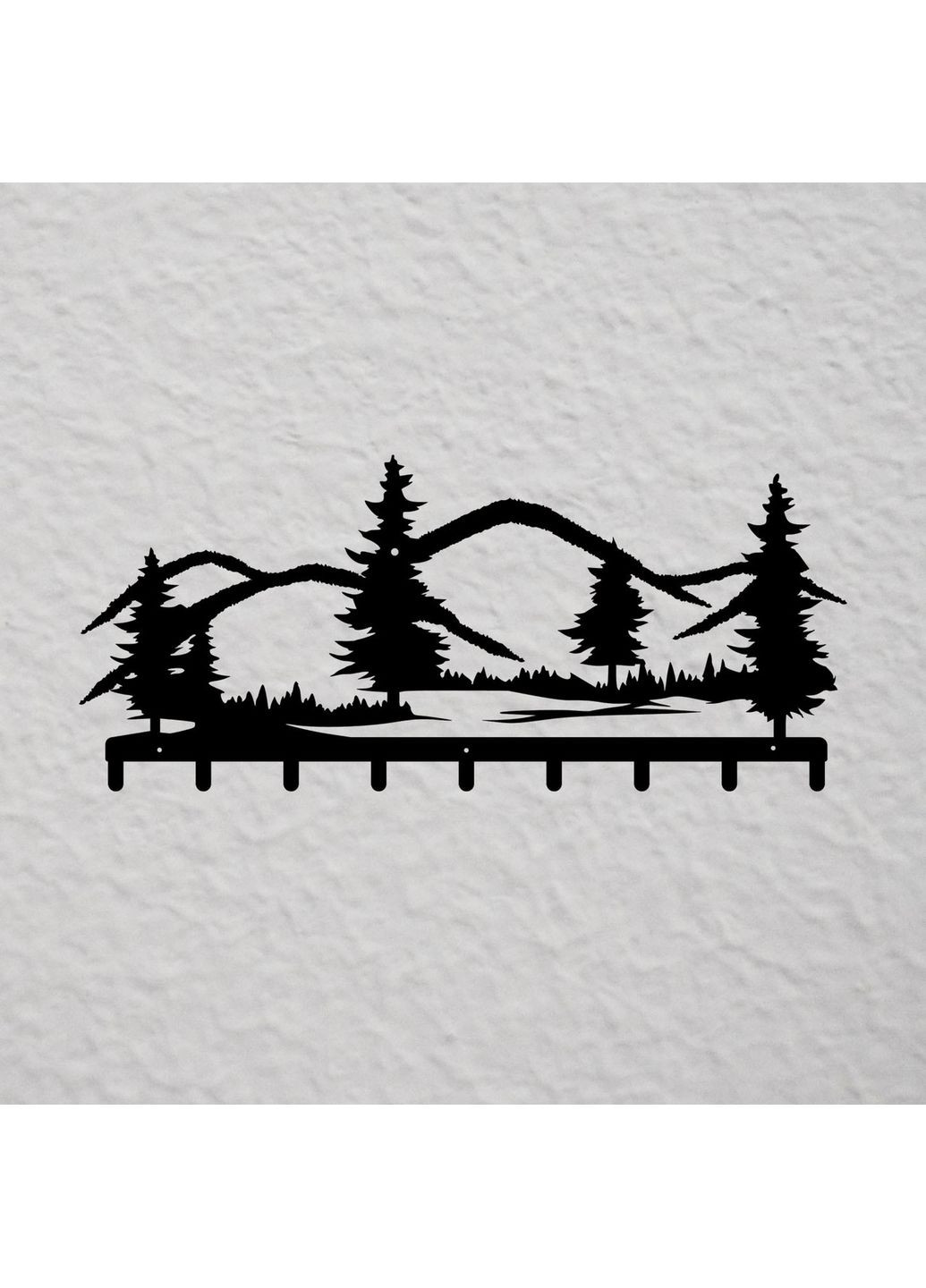 Вешалка для одежды из металла "Горы карпаты". No Brand (368896710)