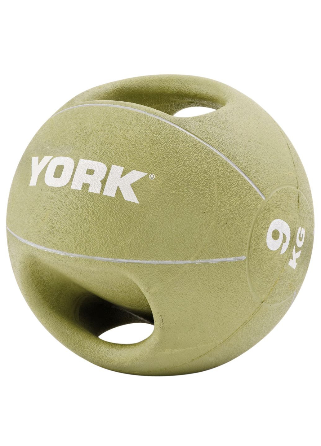 М'яч медбол 9кг із двома ручками York Fitness (303127117)