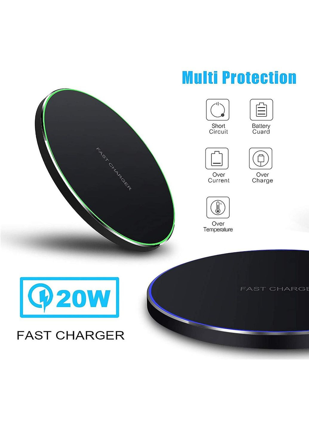 Быстрое зарядное устройство для беспроводной связи Fast Charger 20W No Brand (354828927)