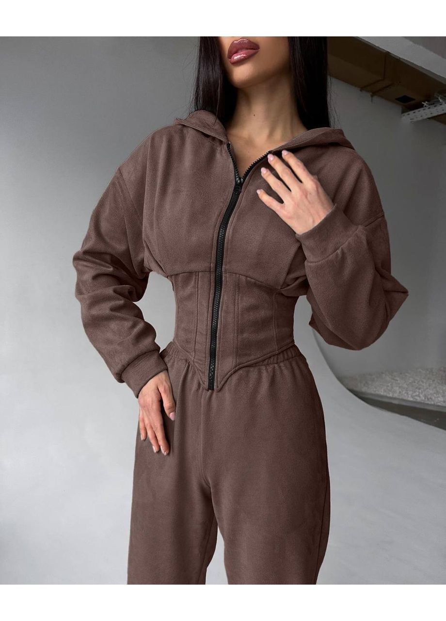 Комбинезон женский с корсетом и капюшоном. Україна (351386268)