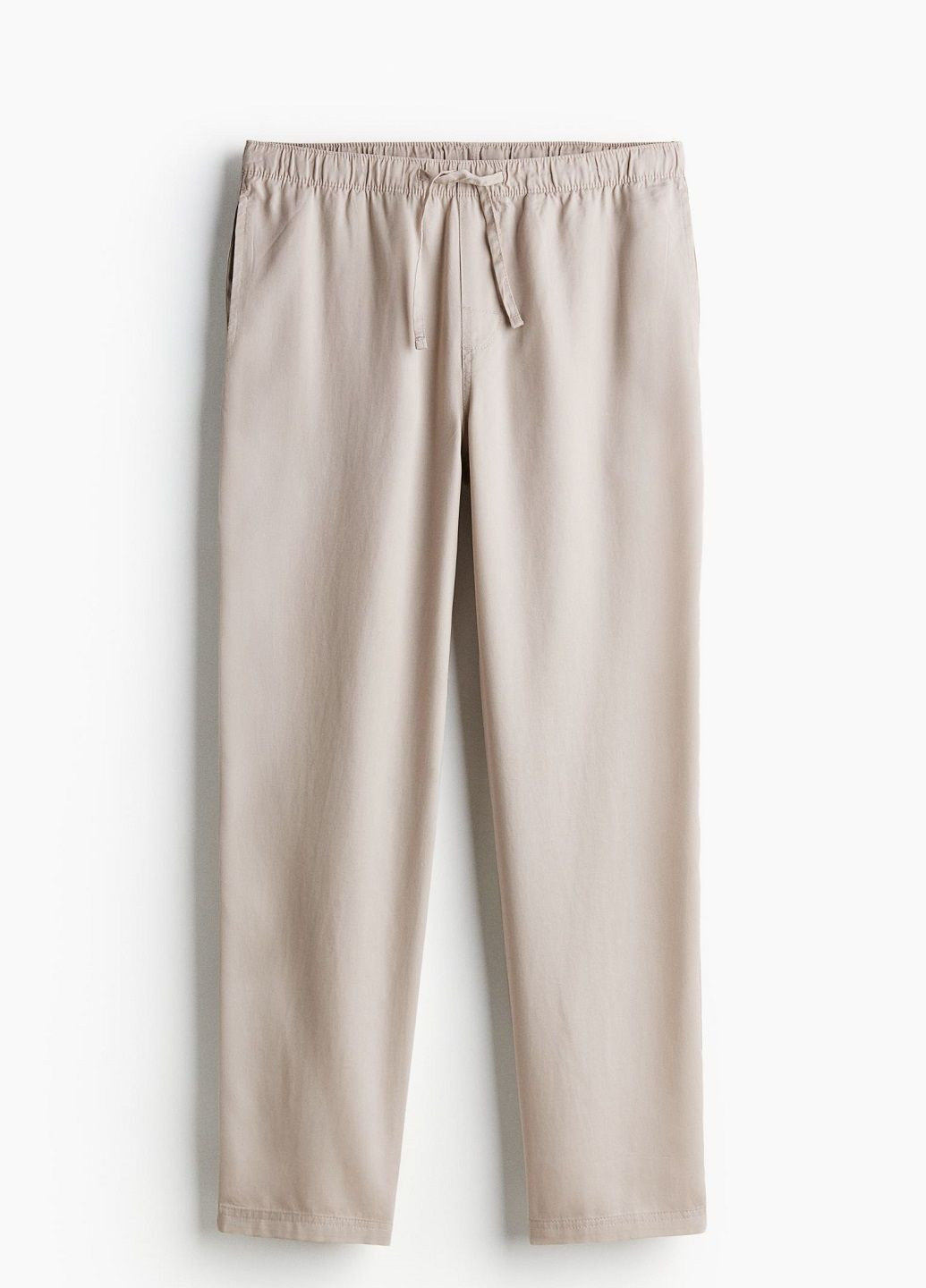Бежевые домашние демисезонные брюки H&M