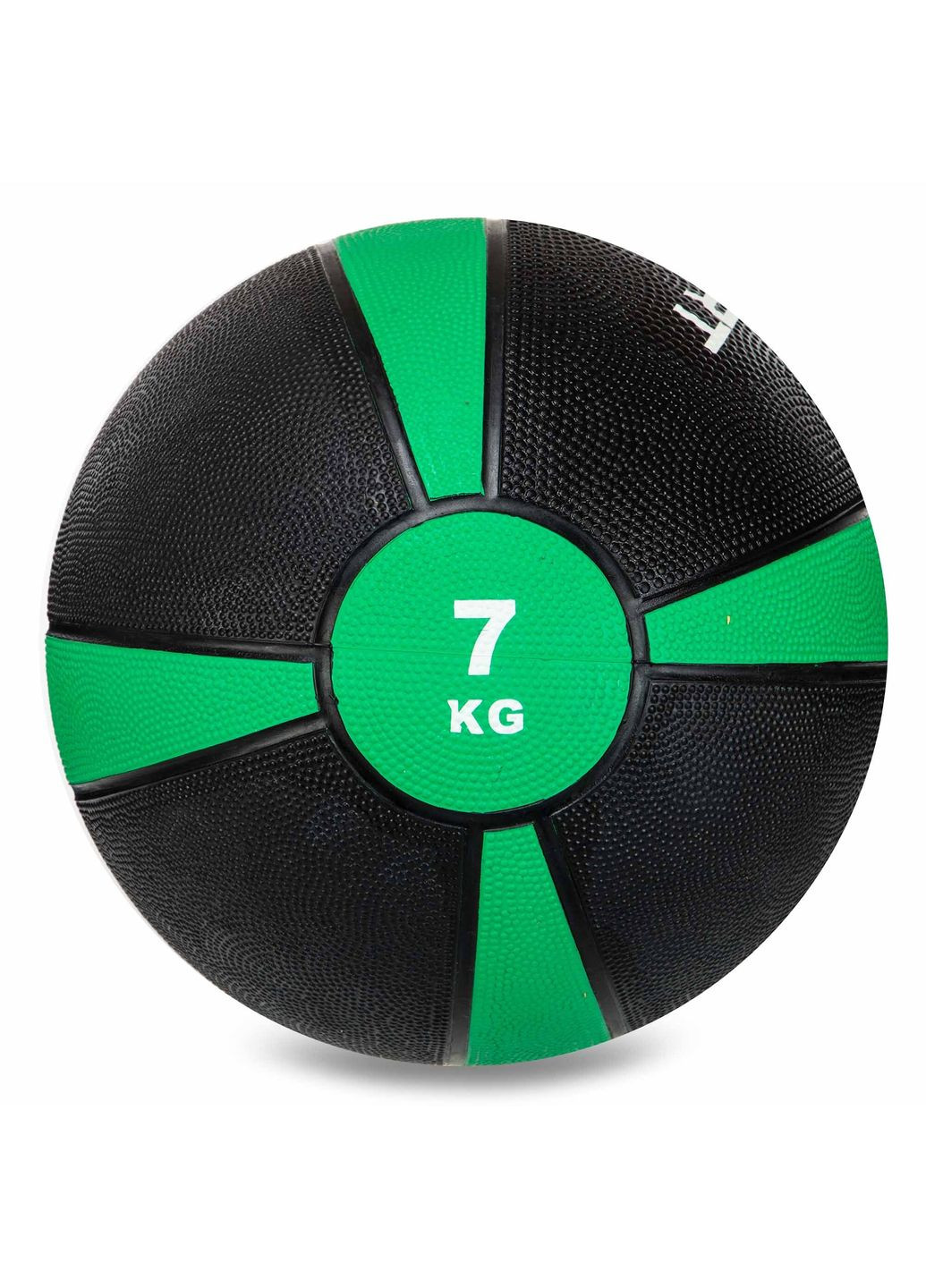 Медбол мяч медицинский Medicine Ball Зеленый-черный (вес 7 кг) FI-5122-7 Zelart (367617651)