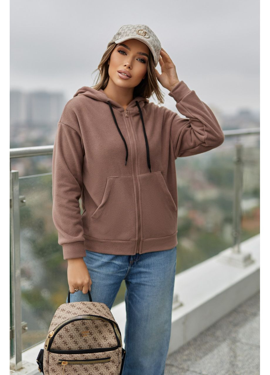Теплая кофта худи оверсайз женская Fashion Girl (364313511)