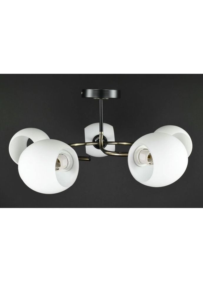 Стельова люстра на 5 лампочок 27423 Бронза 26х62х62 см. Sunnysky (324396527)