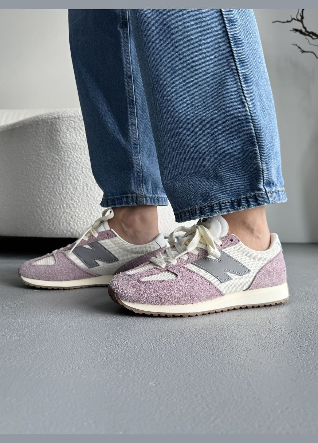 Кросівки жіночі No Brand 471 Pink Beige Grey | Нью Беланс 471 рожеві демісезони (344464596)