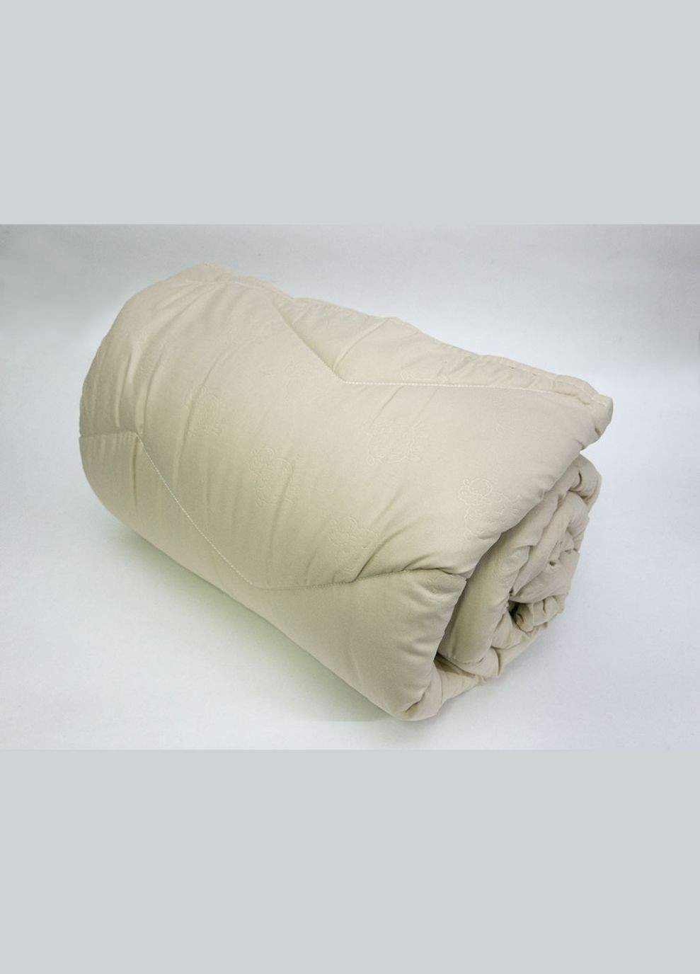 Одеяло антиаллергенное стеганое - Баранчик бежевый 170*210 двуспальный (200 гр/м2) Vladi (288045140)
