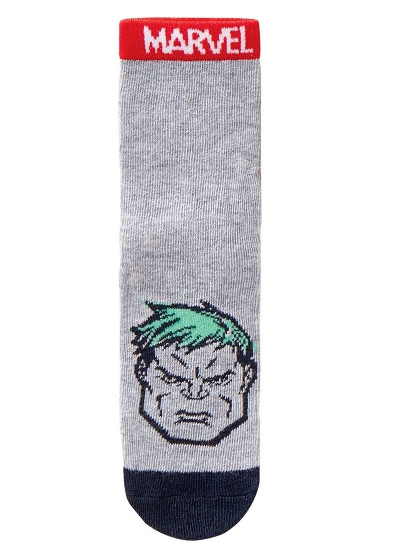 Комбіновані шкарпетки 3пари Marvel персонажі всесезон (314794576)