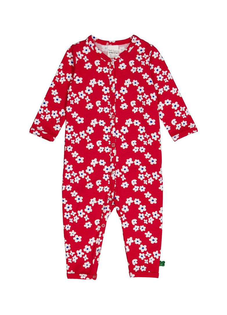 Детский человечек для новорожденных девочек Красный (25111237) Green Cotton (369148655)