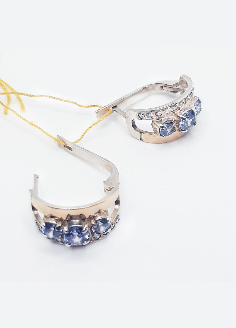 / Гарнітур срібло 875° імитація аметист Bigsun 544 (305583262)