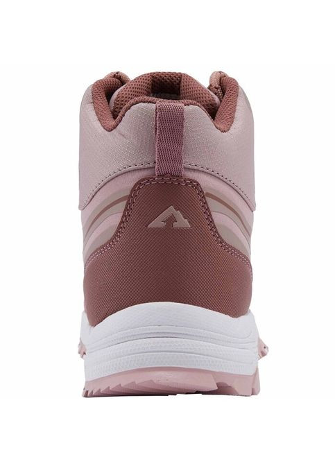 Осенние женские осенние водонепроницаемые ботинки розовые с белым No Brand мембранные