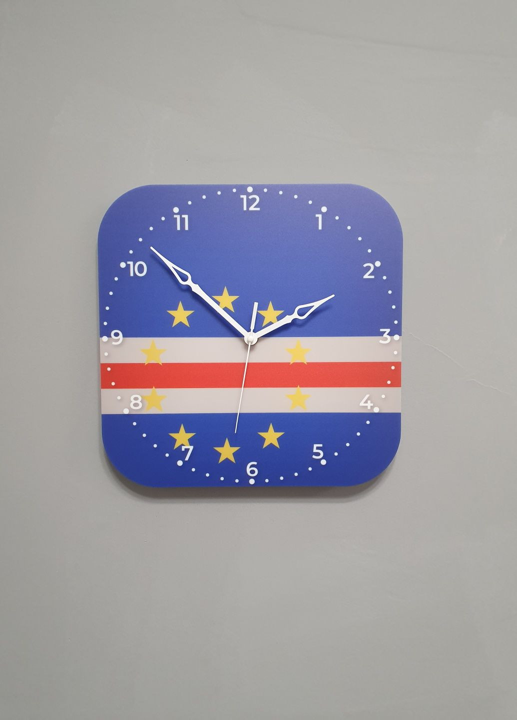 Часы настенные флаг Кабо-Верде No Brand (321973376)