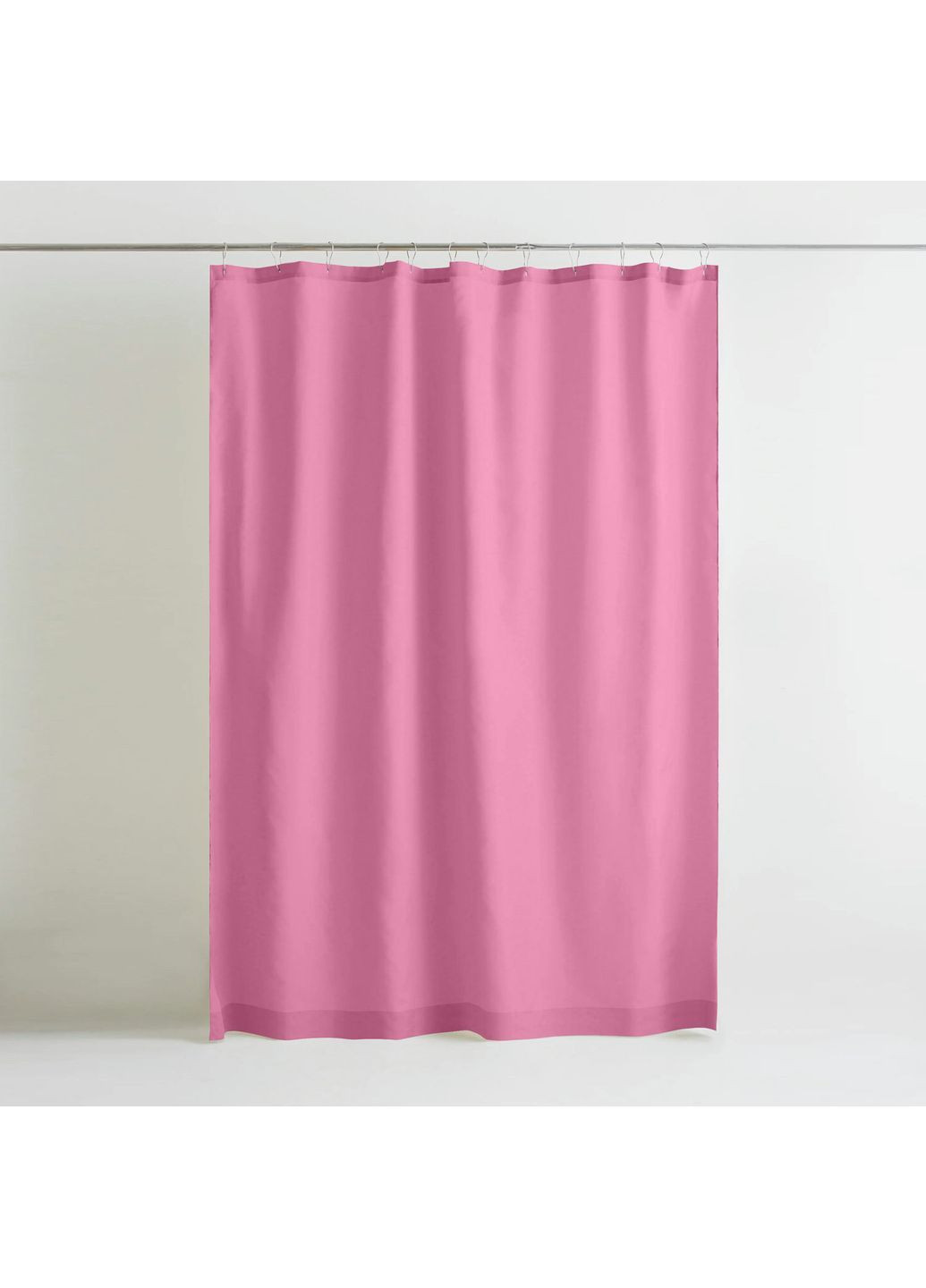 Шторка для душа и ванной BLOSSOM с кольцами 180х180 см Фуксия Cosas (372991058)