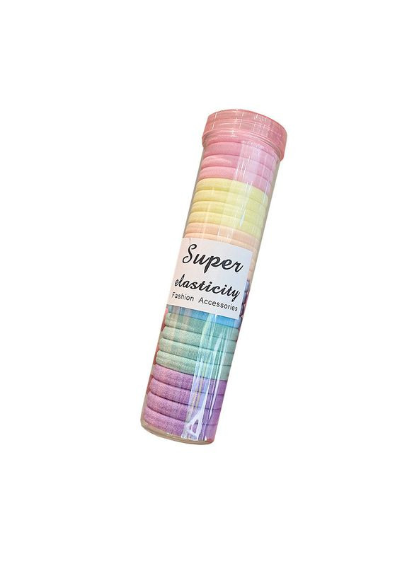 Набір резинок для волосся 24 шт Різнокольоровий (AN0103210) ANbeauty (360768455)