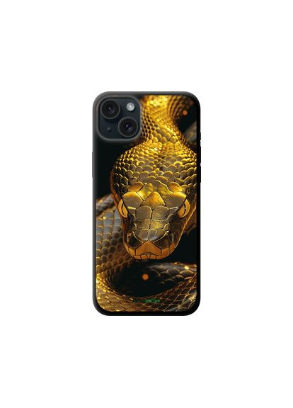 Чехол на iPhone 15 Plus Golden snake "6072b-3097-2448" Endorphone (365807755)