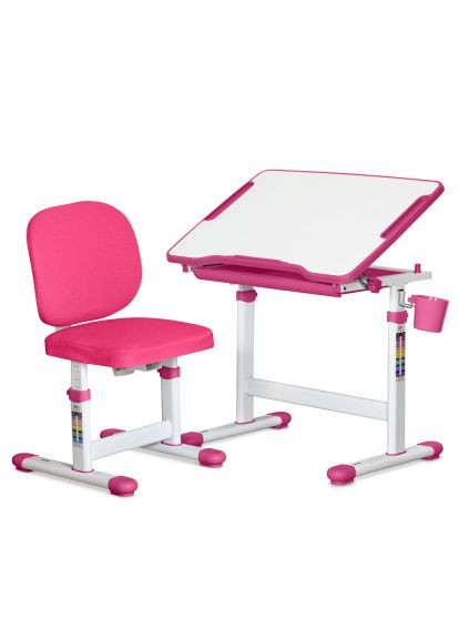 Парта зі стільцем (Evo-06 Plus PN) Evo-Kids Evo-06 Plus Pink (369882267)