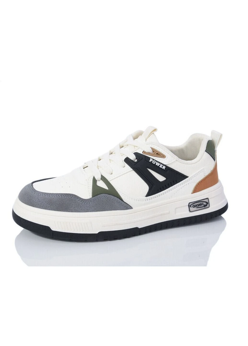 Белые всесезонные кроссовки Lilin Shoes