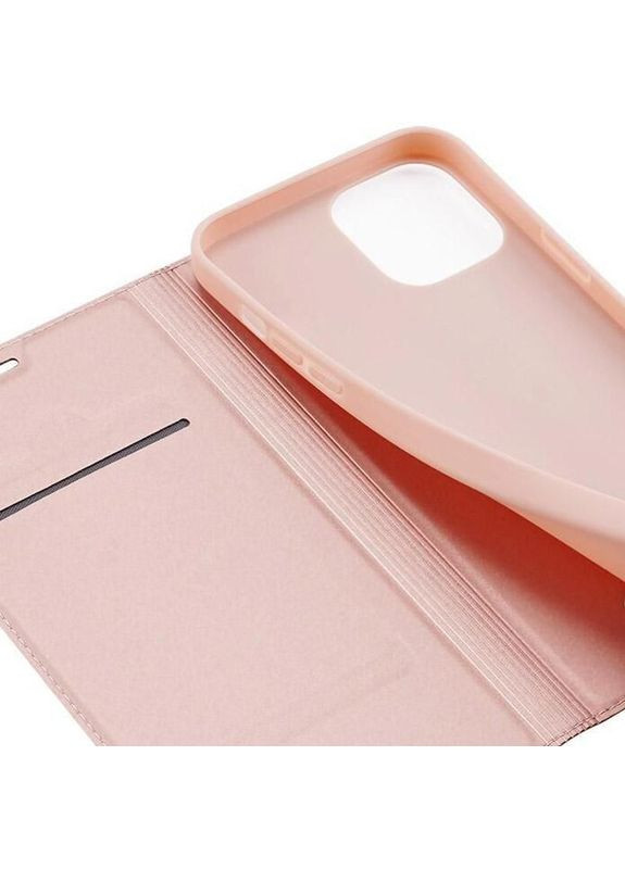 Чехол‑книжка с карманом для визиток для Apple iPhone 14 Pro (6.1") Бледно розовый Dux Ducis (372163193)