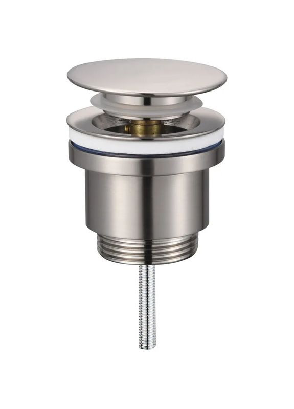 Донний клапан для раковини PW-11-02 1 1/4'' універсальний (з/без перел) СLICK-СLACK SS COLOR (KR5792) KOER (369932794)