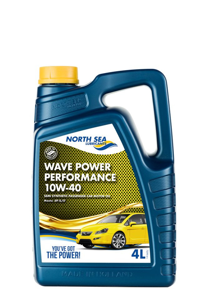 Напівсинтетична моторна олива WAVE POWER PERFORMANCE 10W-40 4Л No Brand (341720948)