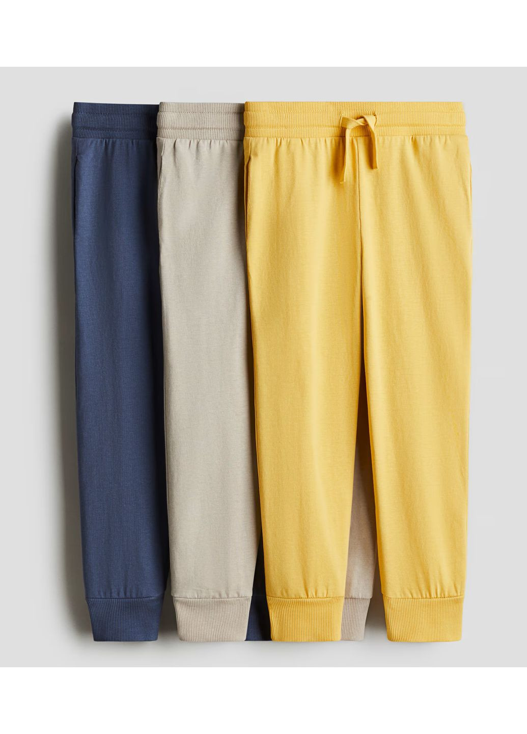 Комбинированные спортивные, повседневный демисезонные брюки джоггеры H&M