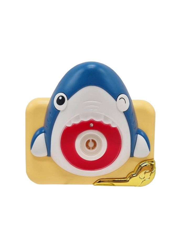 Генератор мильних бульбашок "Акула" 579-9 зі світлом та звуком Жовтий Bambi (301789939)