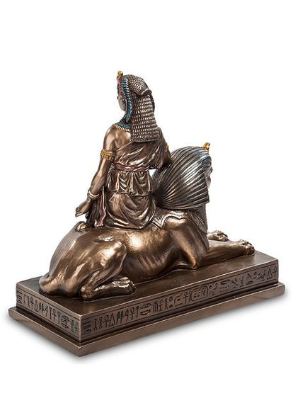 Статуэтка полистоун с бронзовым покрытием Царица древнего Египта Нефертити 22 см 1902563 Veronese (302238940)