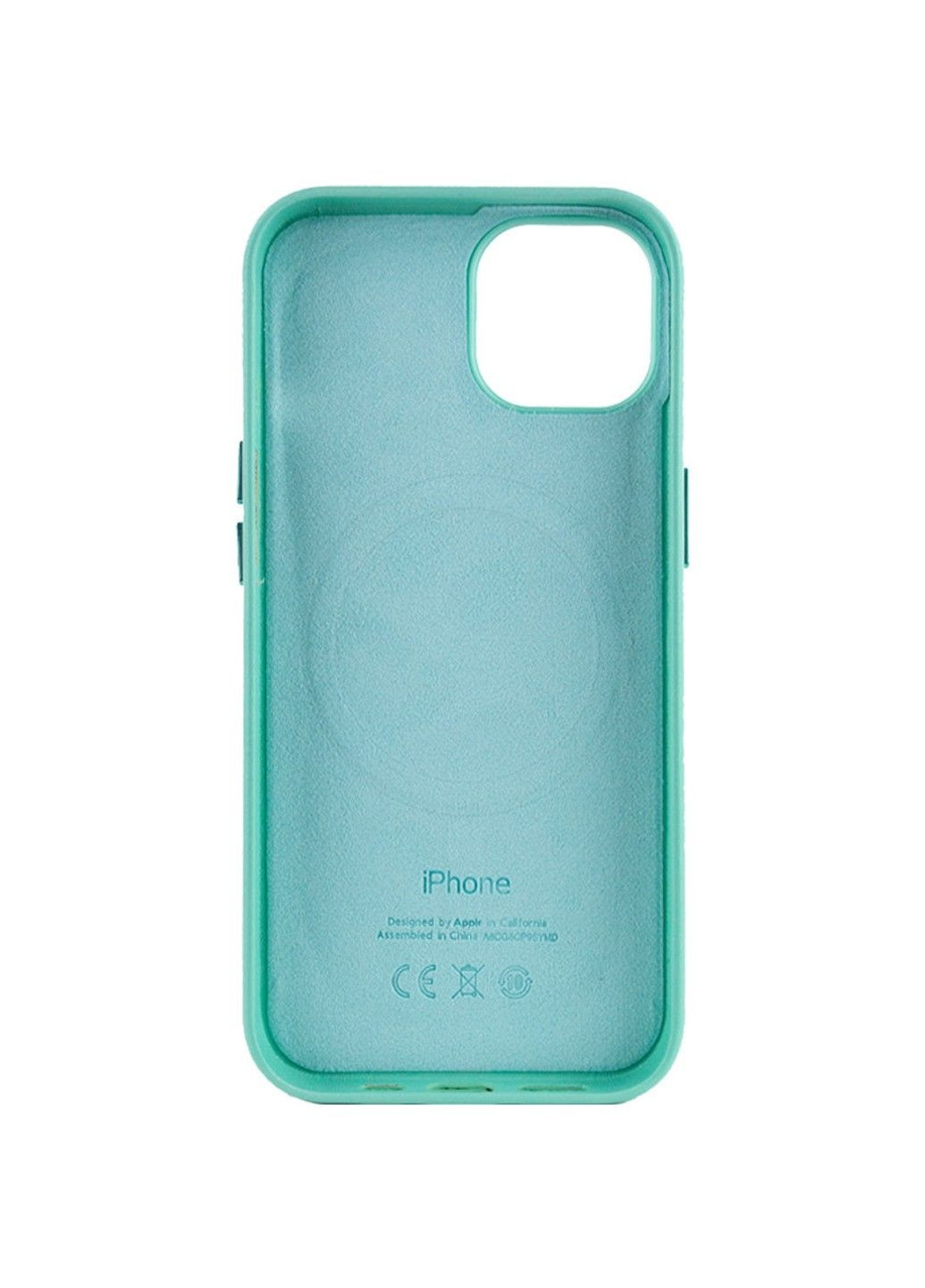 Кожаный чехол Leather Case (AA Plus) with MagSafe для Apple iPhone 12 Pro Max (6.7") Epik (292633507)