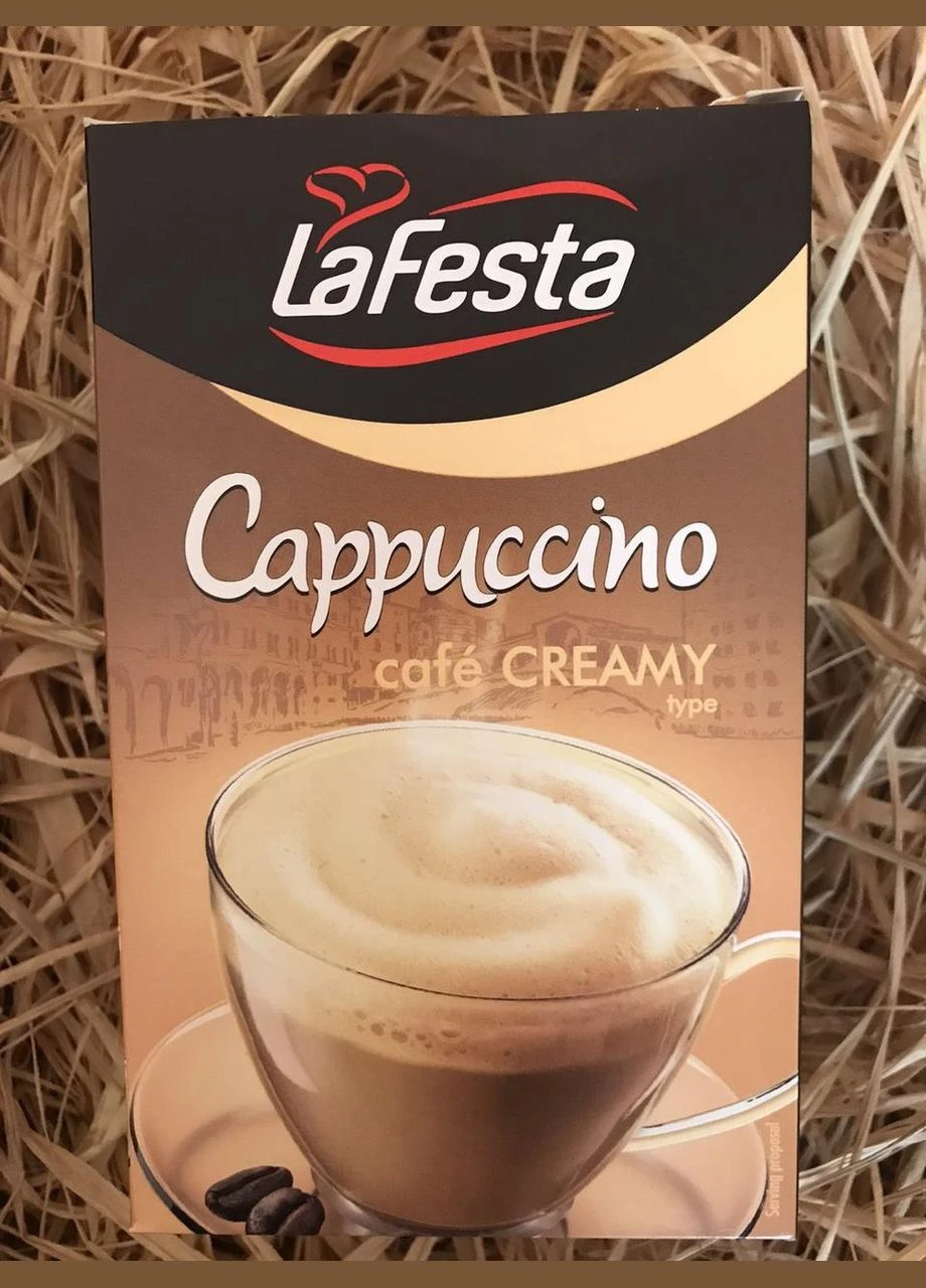 Капучино в стиках кремовое 220г La Festa (299771518)