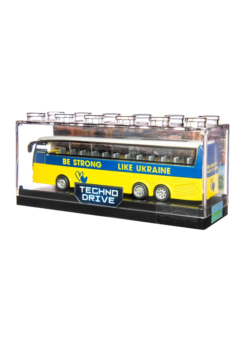 Автобус іграшковий Екскурсійний Київ металевий 1:64 TechnoDrive (398289171)