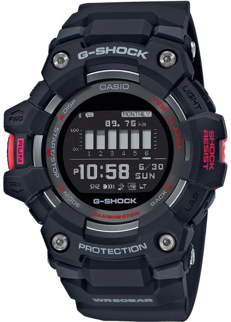 Часы GBD-100-1 кварцевые спортивные Casio (280941548)