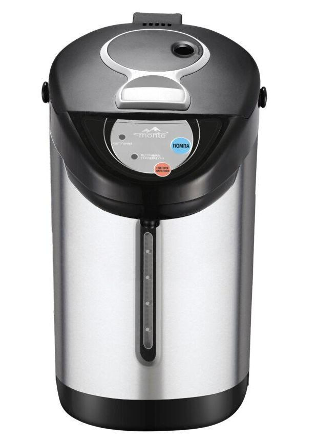 Термопот 4,6 л,900 Вт, три способа подачи воды Monte (360404527)