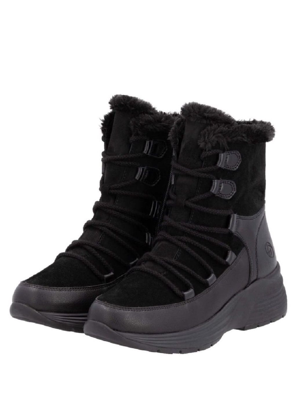 Зимние ботинки Remonte из натуральной замши