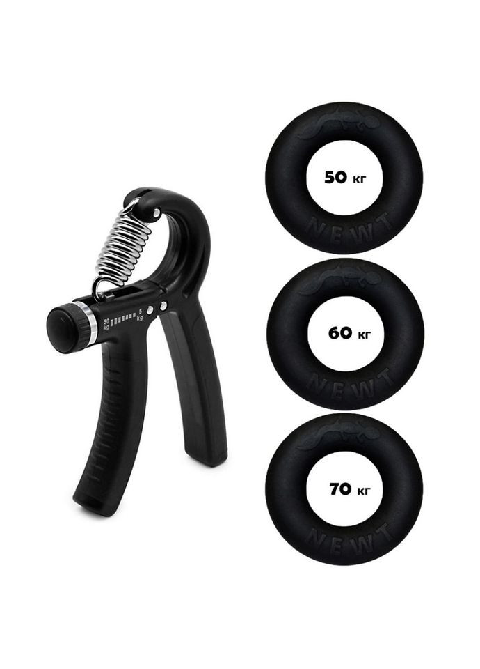 Набір кистьових еспандерів кільце+еспандер ножиці Power Grip Set3 NE-1589-60 Newt (329886588)