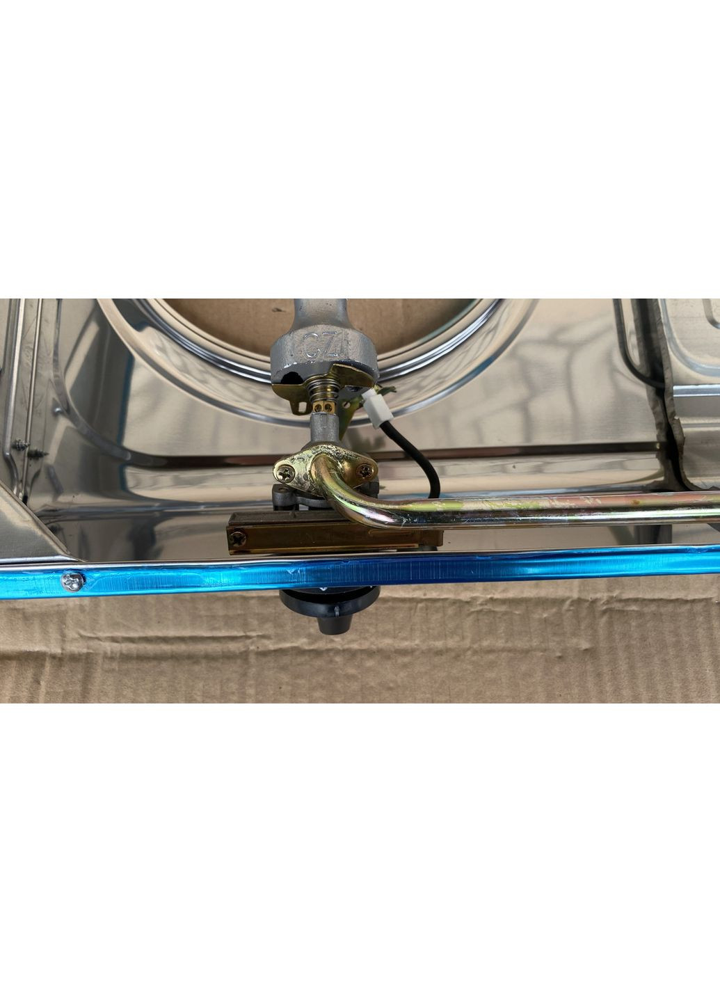 Плита-таганок настольная газовая 2 конфорки нержавеющая сталь Мрія (328905536)