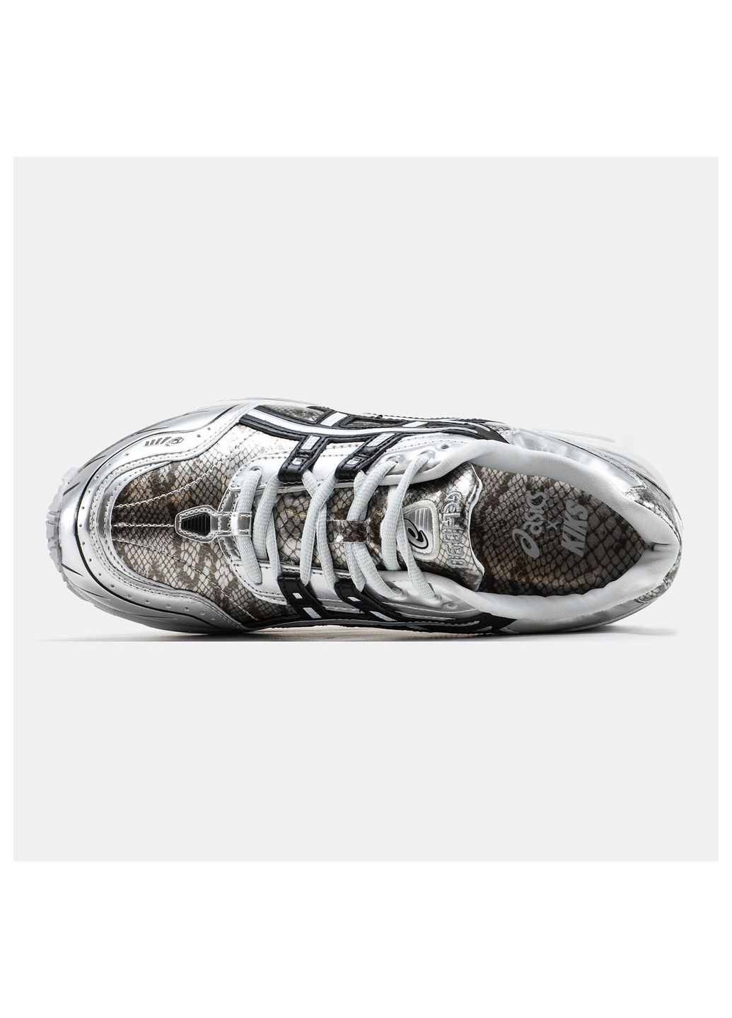 Серебряные демисезонные кроссовки мужские, вьетнам Asics Gel-1090 x KIKS