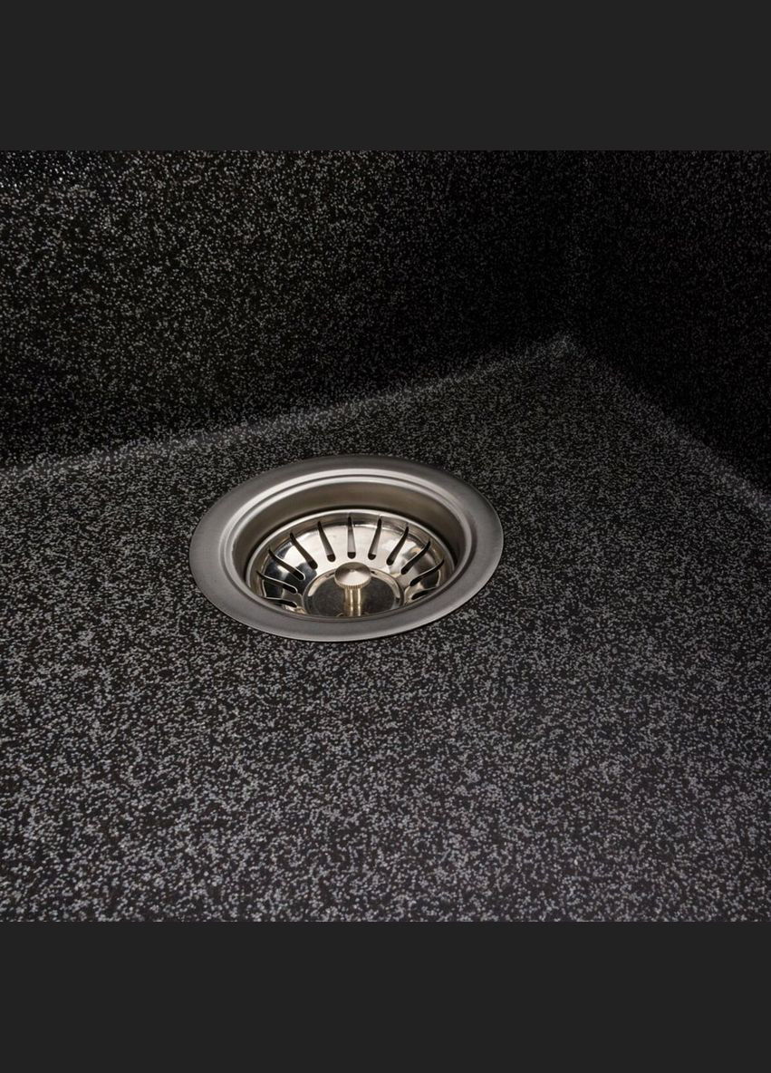 Мойка гранитная 3744 ROXY матовая (графит) Valeso (340276334)