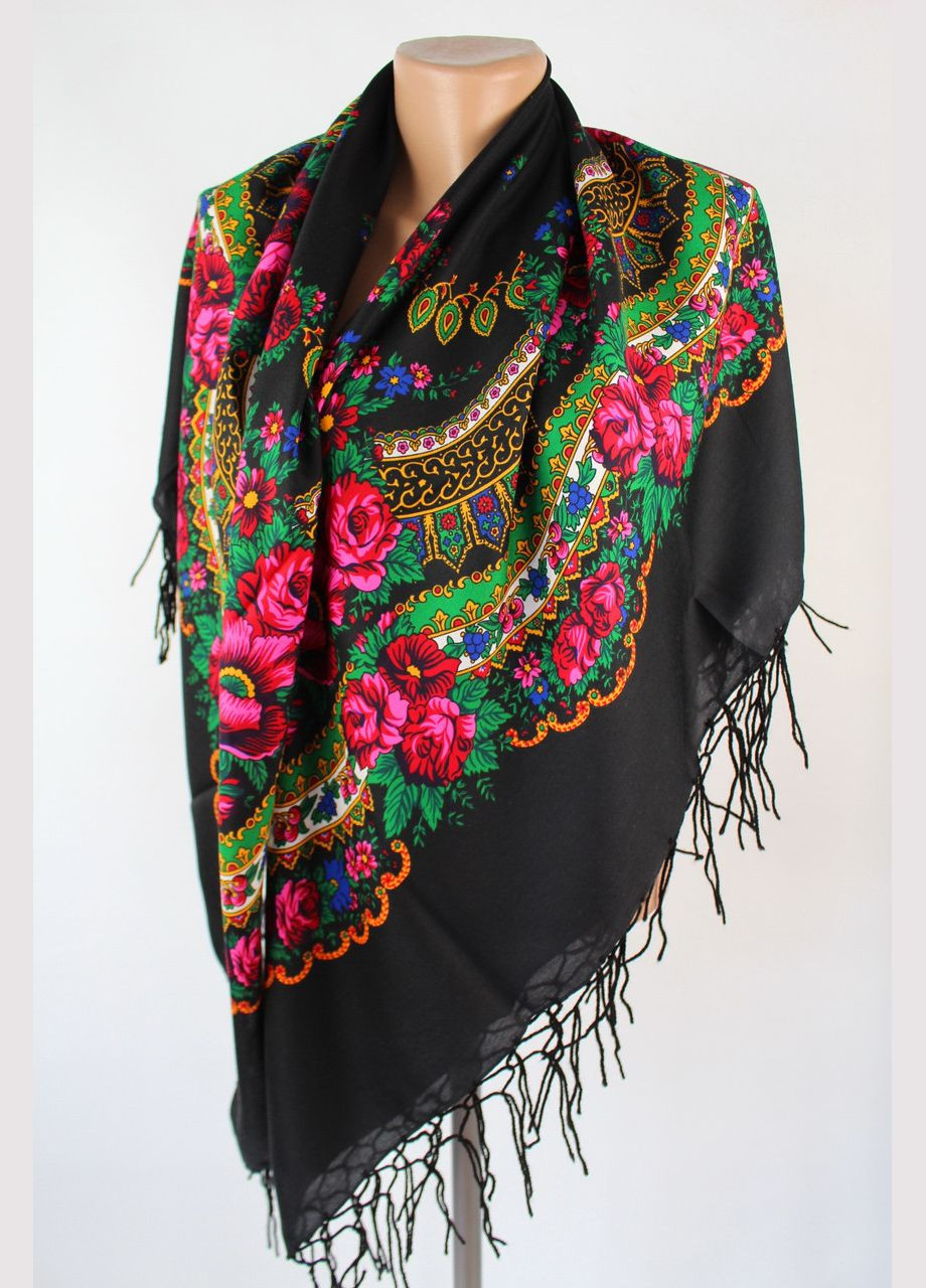 Хустка вовняна українська народна "Вічні традиції" код 630005 Husta (322502221)