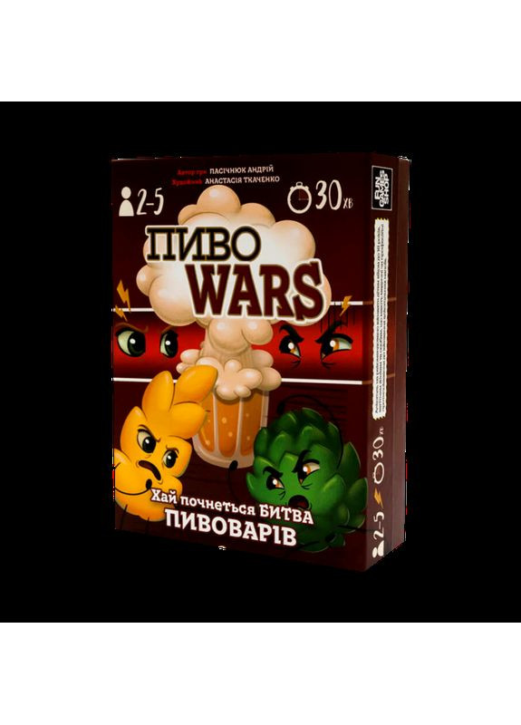 Настільна гра Пиво Wars (Beer Wars) (укр) ( ) Fun Games Shop FGS57 (370762727)