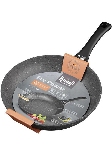 Сковорода универсальная Fry Power 25-45-128 26 см серая Krauff (347246859)
