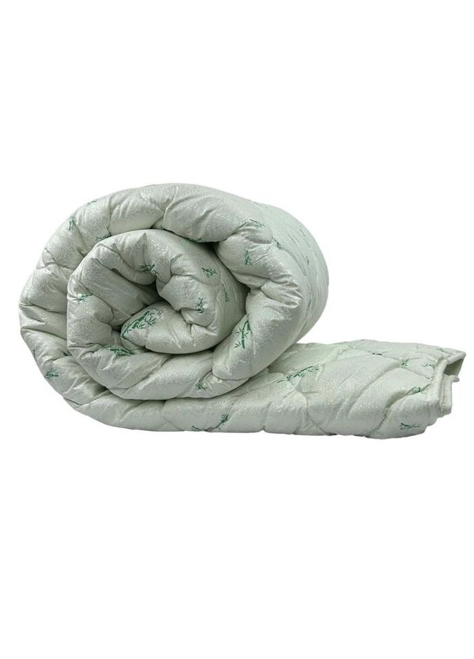 Ковдра двоспальна закрита Bamboo 20352 175х215 см біла Arda (328391716)