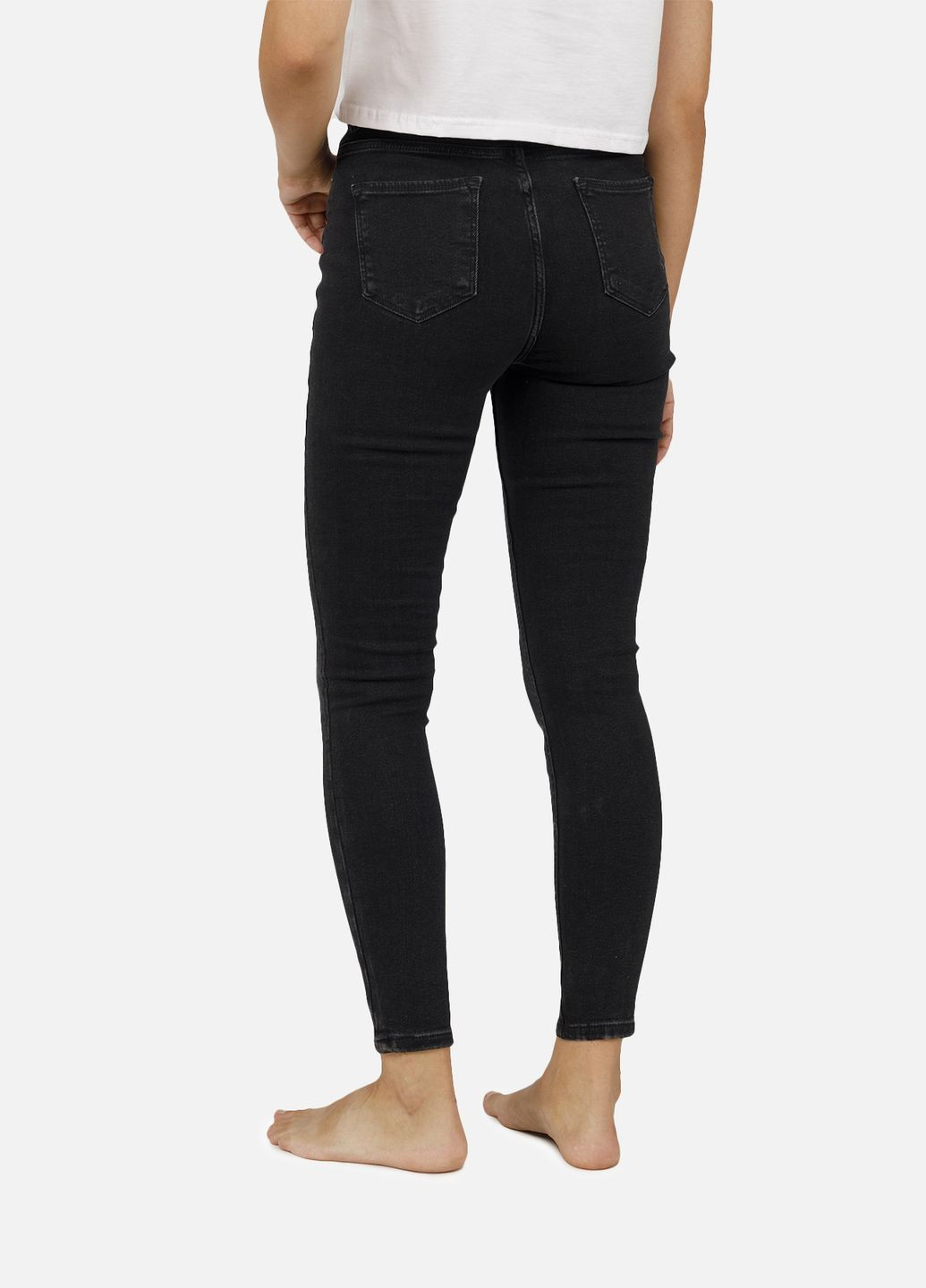 Жіночі джинси slim колір темно-сірий CB-00257497 Yuki - (309000546)