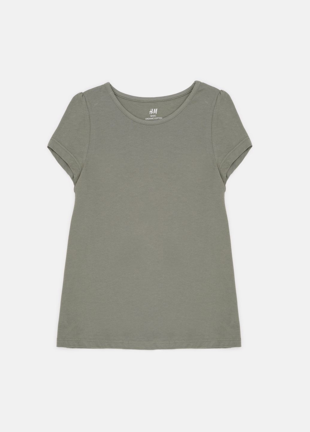 Оливкова (хакі) літня футболка H&M