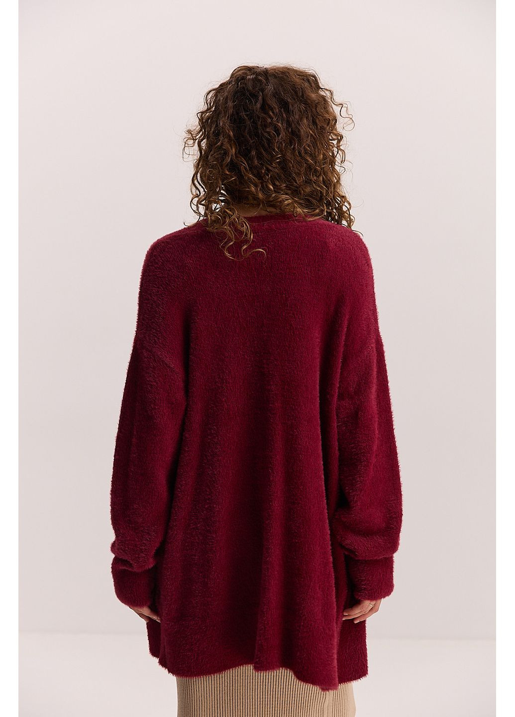 Бордовый кардиган Arjen