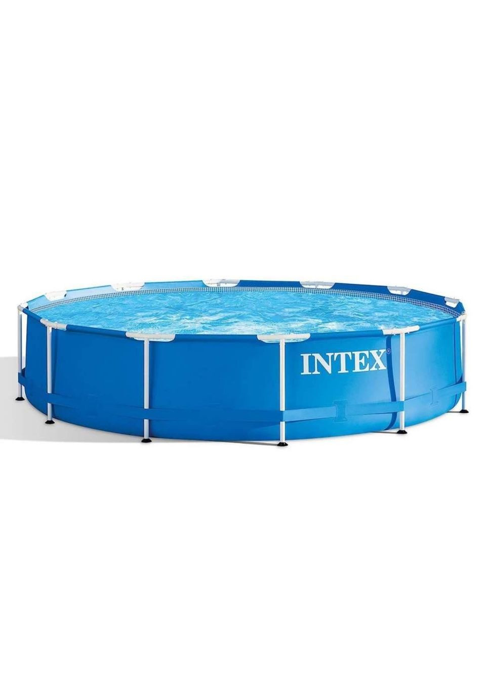 Каркасний басейн Metal Frame Pool 28210 (Діаметр 366 x Висота 76 см) Intex (316654283)