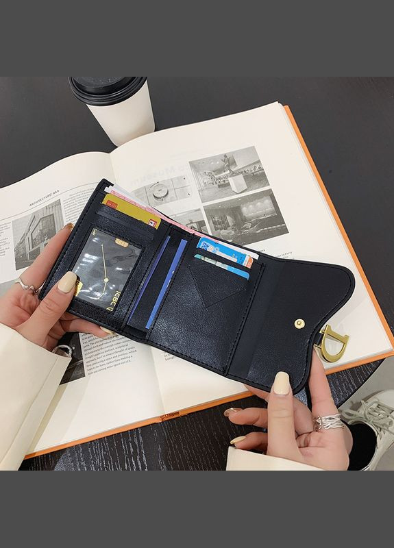 Женский классический кошелек D 183 рептилия зеленый No Brand (326487695)